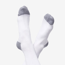 Load image into Gallery viewer, men's White 100% Awesome - Compression Socks