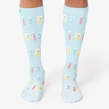 Load image into Gallery viewer, men&#39;s Mint Bottle Service - Compression Socks
