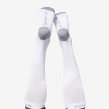 Load image into Gallery viewer, men&#39;s White 100% Awesome  - Compression Socks
