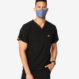 Heather Denim FIONx Protective Face Mask