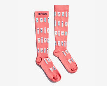 Load image into Gallery viewer, women's Coral Bottle Service - Compression Socks
