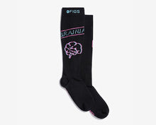 Load image into Gallery viewer, women&#39;s Black Brainiac - Compression Socks
