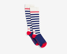 Load image into Gallery viewer, men&#39;s Red White and Blue - Compression Socks
