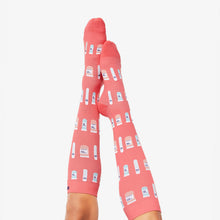 Load image into Gallery viewer, women's Coral Bottle Service - Compression Socks
