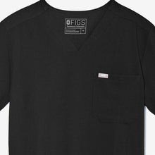 Load image into Gallery viewer, men&#39;s Black Zapote - Scrub Jacket
