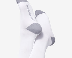 men's Black Just Go For It - Compression Socks